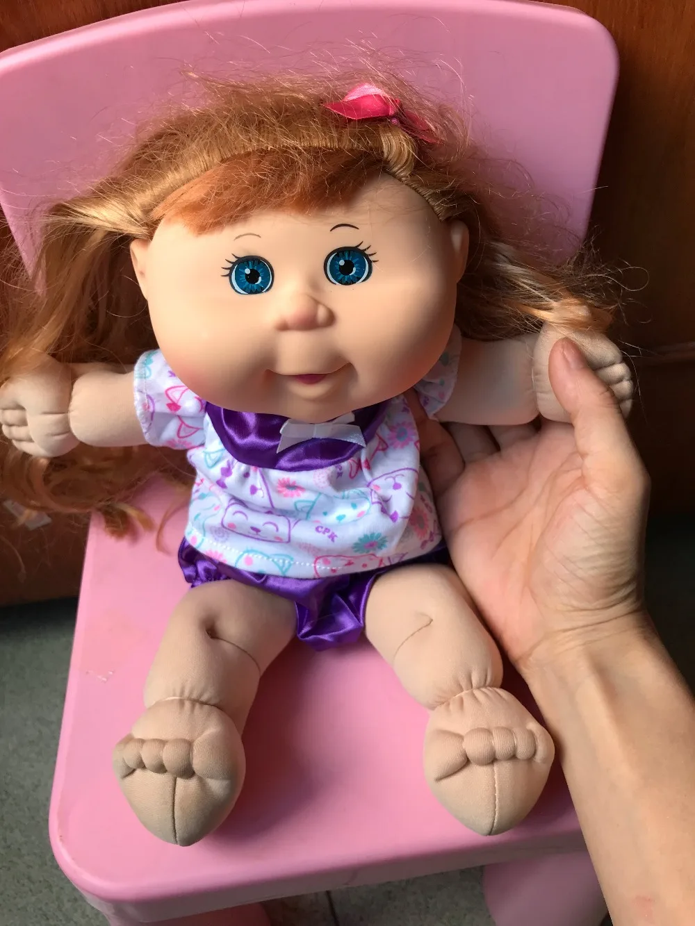1" Новая Капуста патч Детские куклы Reborn Baby Doll детский подарок на день рождения