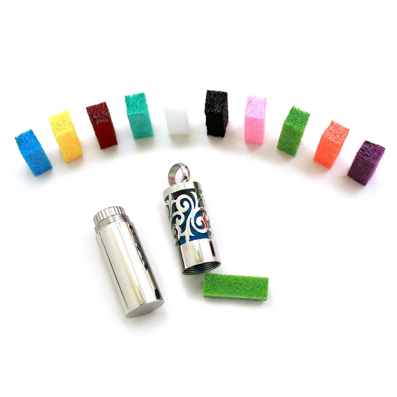 20 шт./лот цветные прямоугольные подушечки для ароматерапии подходят эфирных