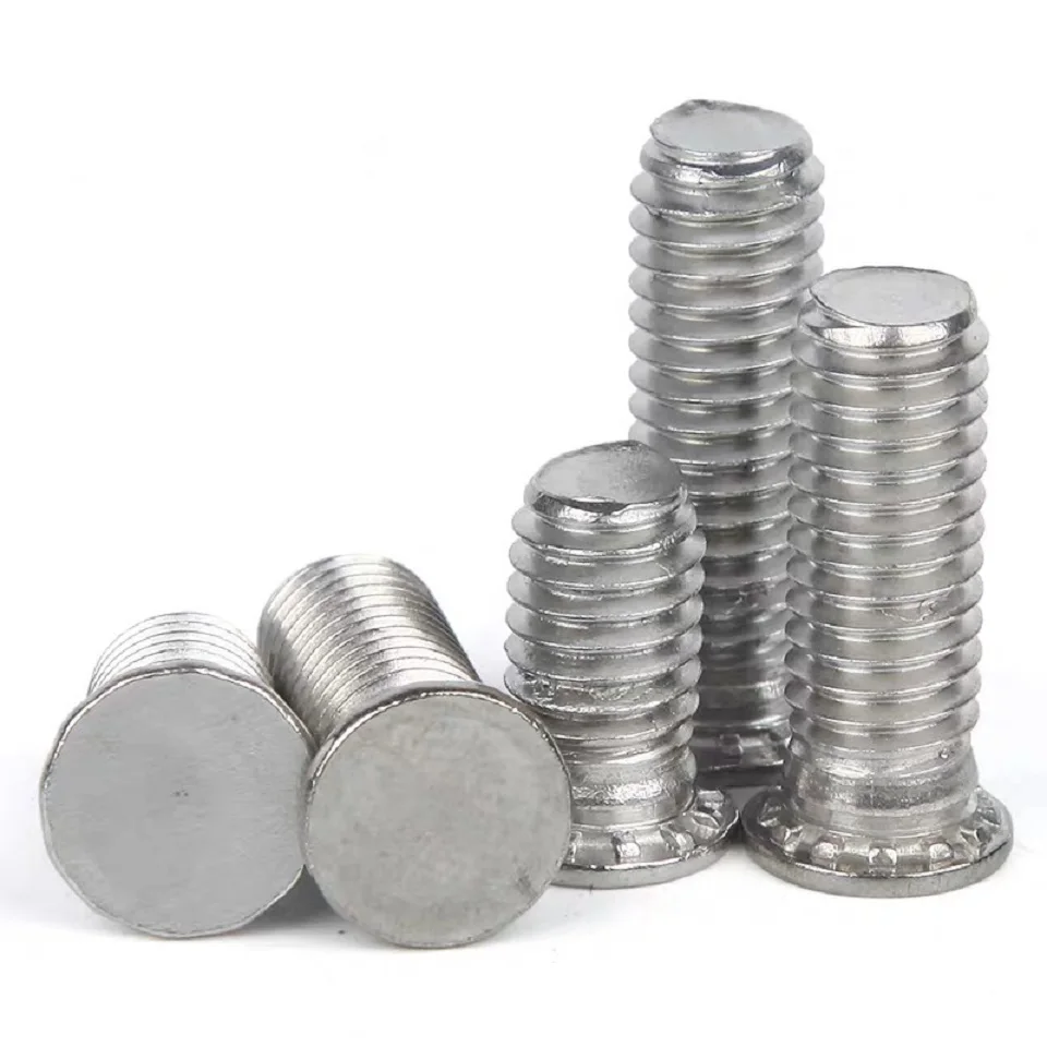 

100PCS M3 M4 M5 M6 M8 304 Stainless Steel Rivet Screws Platen Screws