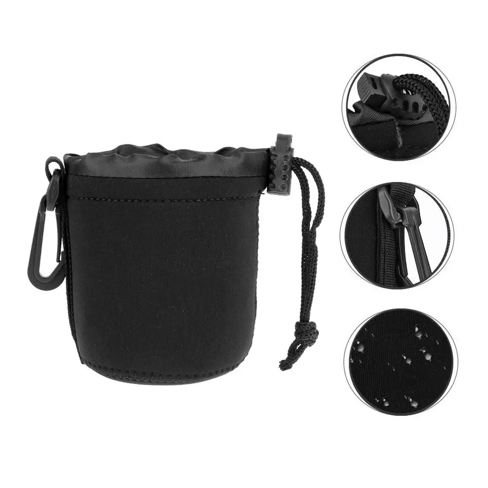 Camera Lens Bag Neoprene DSLR Soft Shockproof Protector Carry Pouch Case For Canon Nikon Accessories Kit | Электроника