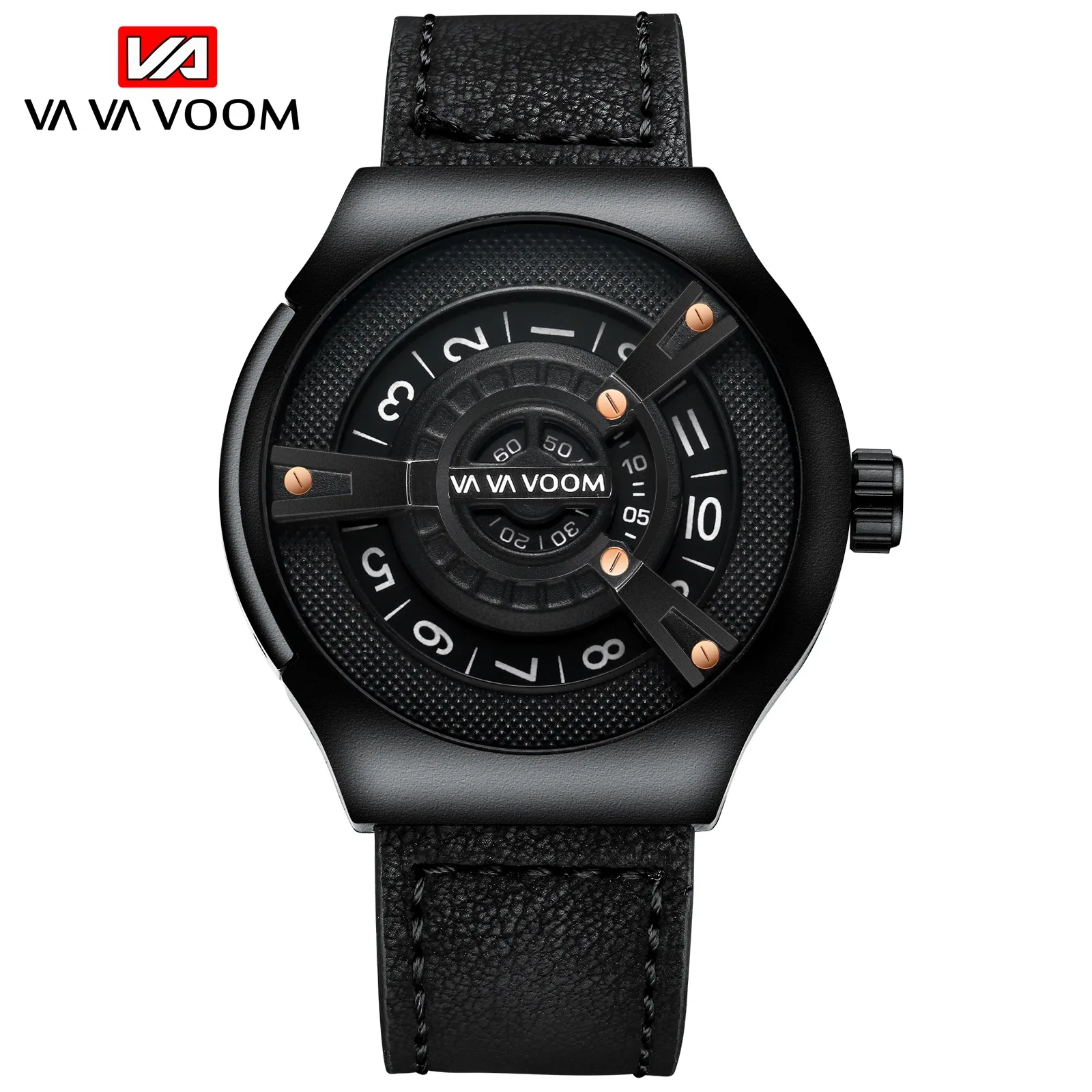 

Anke Store New Original Design Waterproof Leather Strap Fashion & Casual Outdoor Sports and Leisure Luxury Top Brand Men's Watch