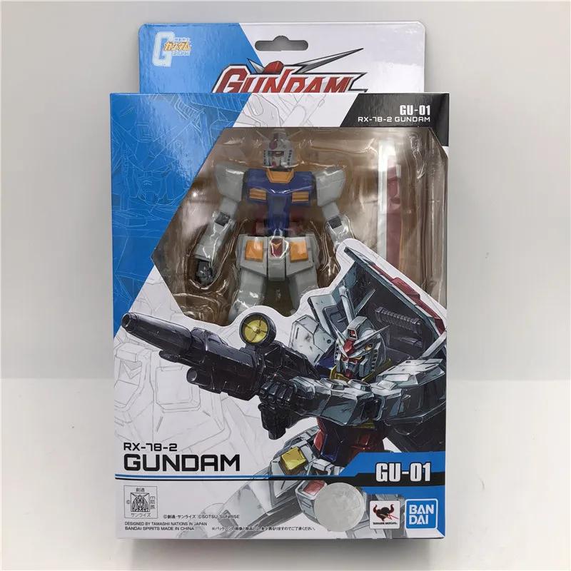 01 Bandai Gundam Вселенной GU воина гундама Yuanzu Единорог крыльев бабочки на готовой продукции ПВХ figma модель игрушка кукла аниме Рисунок - Цвет: 01