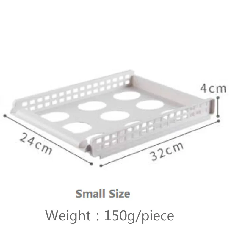 6 шт/набор сделай сам для Пластик ящик хранения шкаф коробка в шкафу утепленное