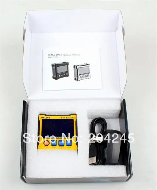 ЖК дисплей DXL360 с двумя осями 2 осевой транспортир инклинометр уровень разрешение