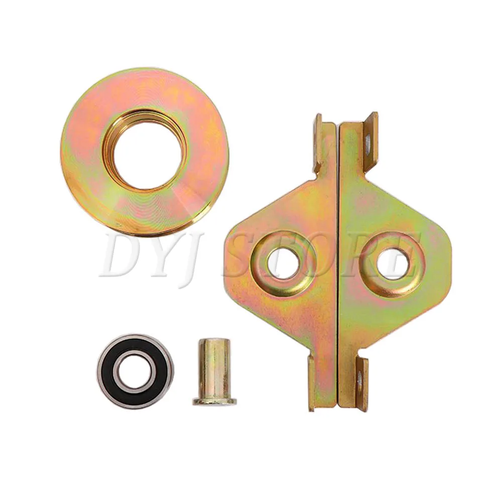 2-3 inch Sliding Gate Wheels V Groove Caster with Bracket Heavy Duty Internal For Steel Frame | Обустройство дома
