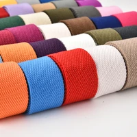 new 45 yards 20mm25mm32mm38mm canvas ribbon belt bag polyestercotton webbing knapsack strapping sewing bag belt accessories