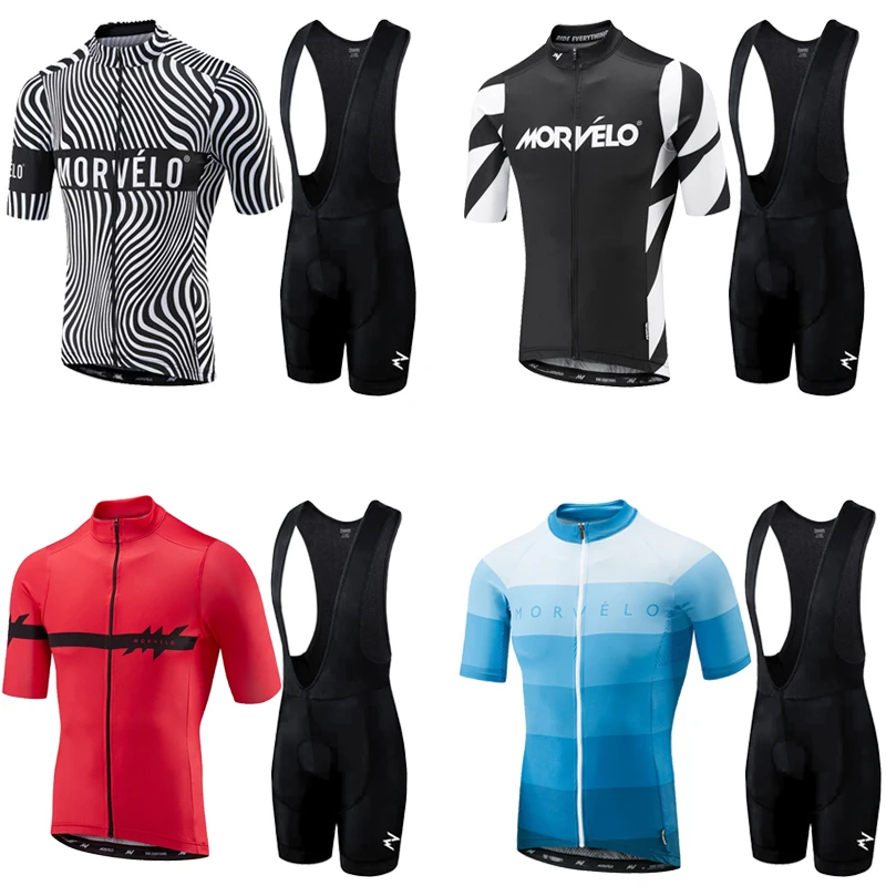 

Summer Cycling Jersey Bib Pants Team Pro Cycling Jersey Men Triathlon Bike Wielerkleding Heren Sets Zomer Bretelle Ciclismo