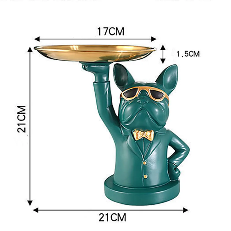 Декор для домашней комнаты статуэтка крутой бульдог скульптура украшение стола
