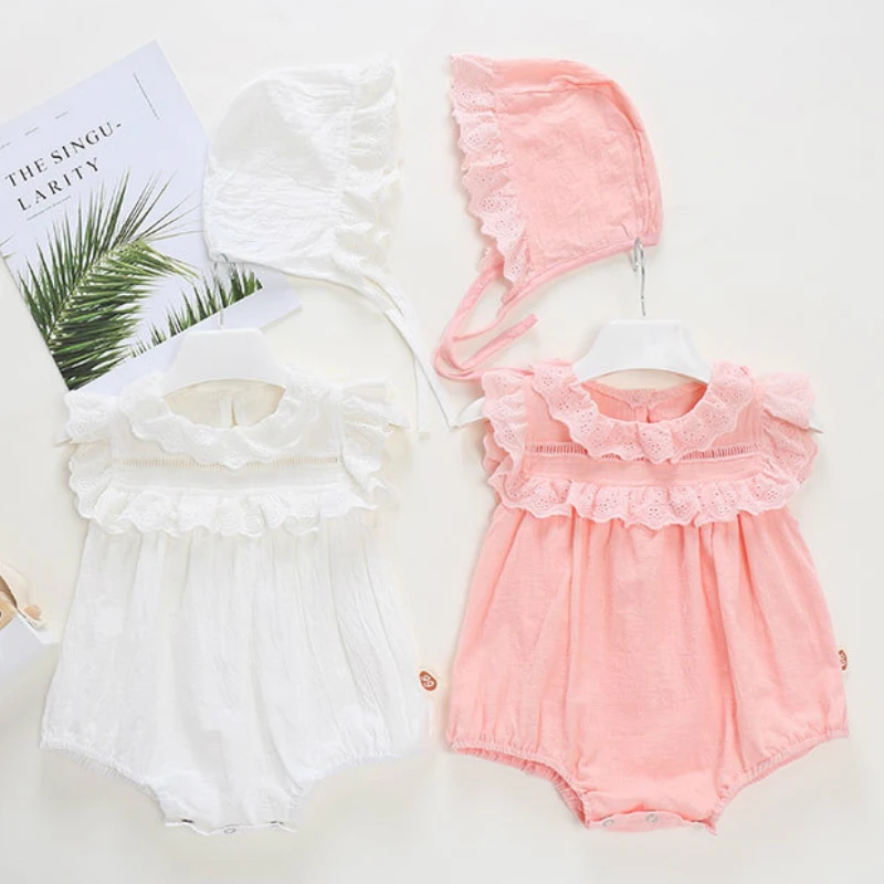 Новинка 2021 одежда для маленьких девочек летний солнцезащитный костюм кружевные