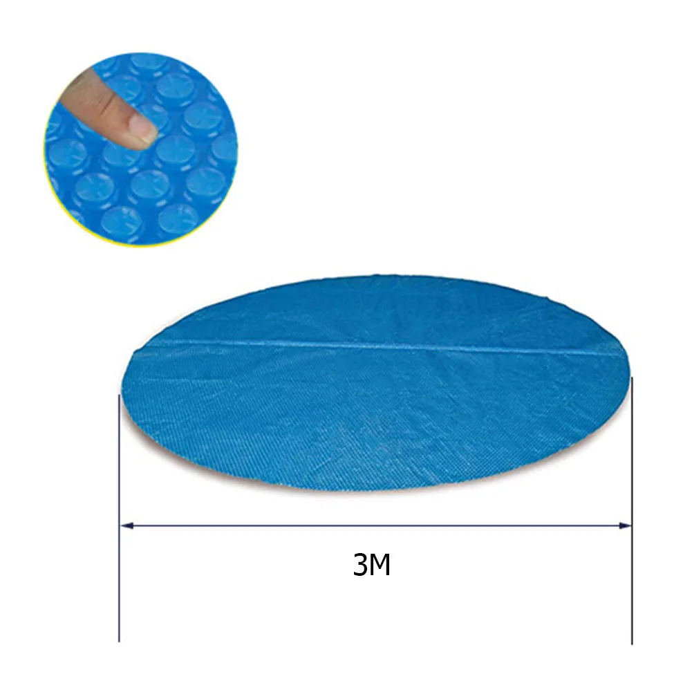 

3m Round Swimming Pool Cover Family Inflatable Pool Ground Swimming Pool Kid Adult Children Blue Garden Outdoor Play Pool Cover