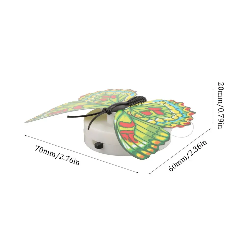 

Colorful LED Nigh Lights Butterfly Shape Wall Paste Home Decor For Kids Room Durable Energy-Saving Decorative Lampdiscount