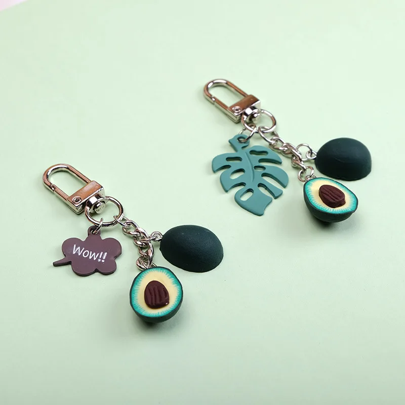 Новинка креативный брелок с подвеской в виде яблока форме сердца авокадо лучший