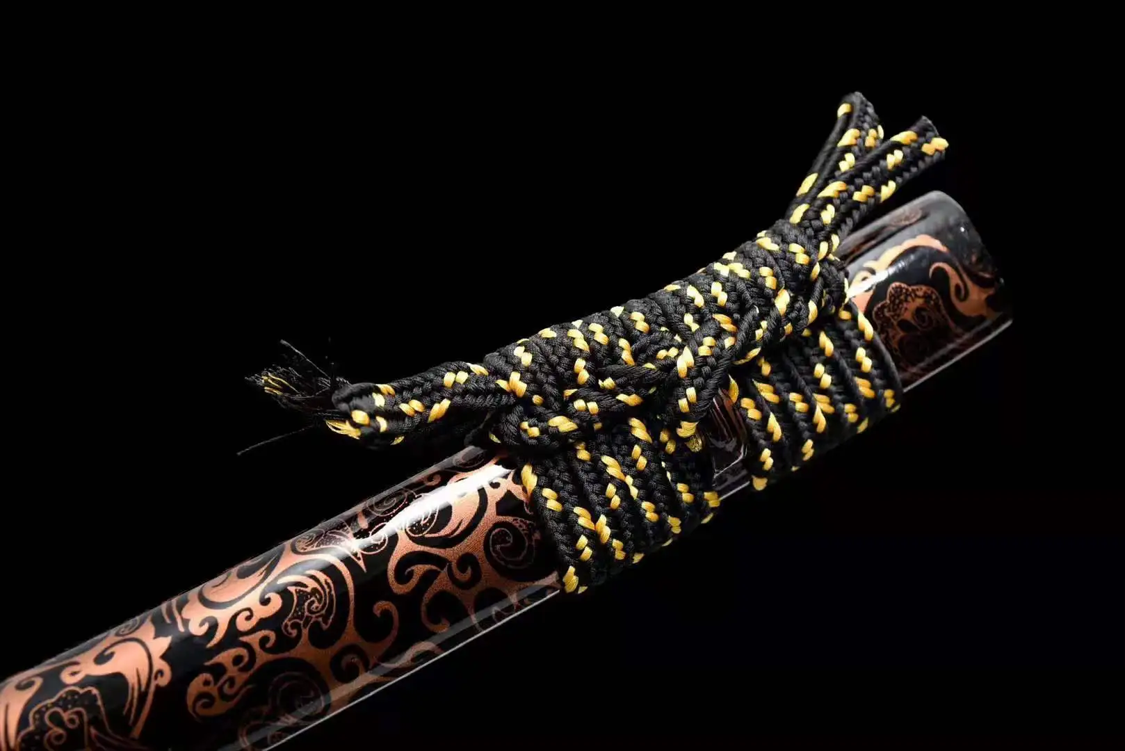 

Japanese Sword Samurai Sharp Steel Knife Handmade Blade Manganese Forging Anime Cos Props Outdoor Self-Defense Weapon