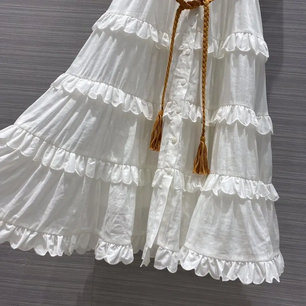 Модные платья для женщин Новинка осени 2020 женское белое праздвечерние чное