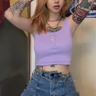 Топ женский, на пуговицах, с квадратным вырезом