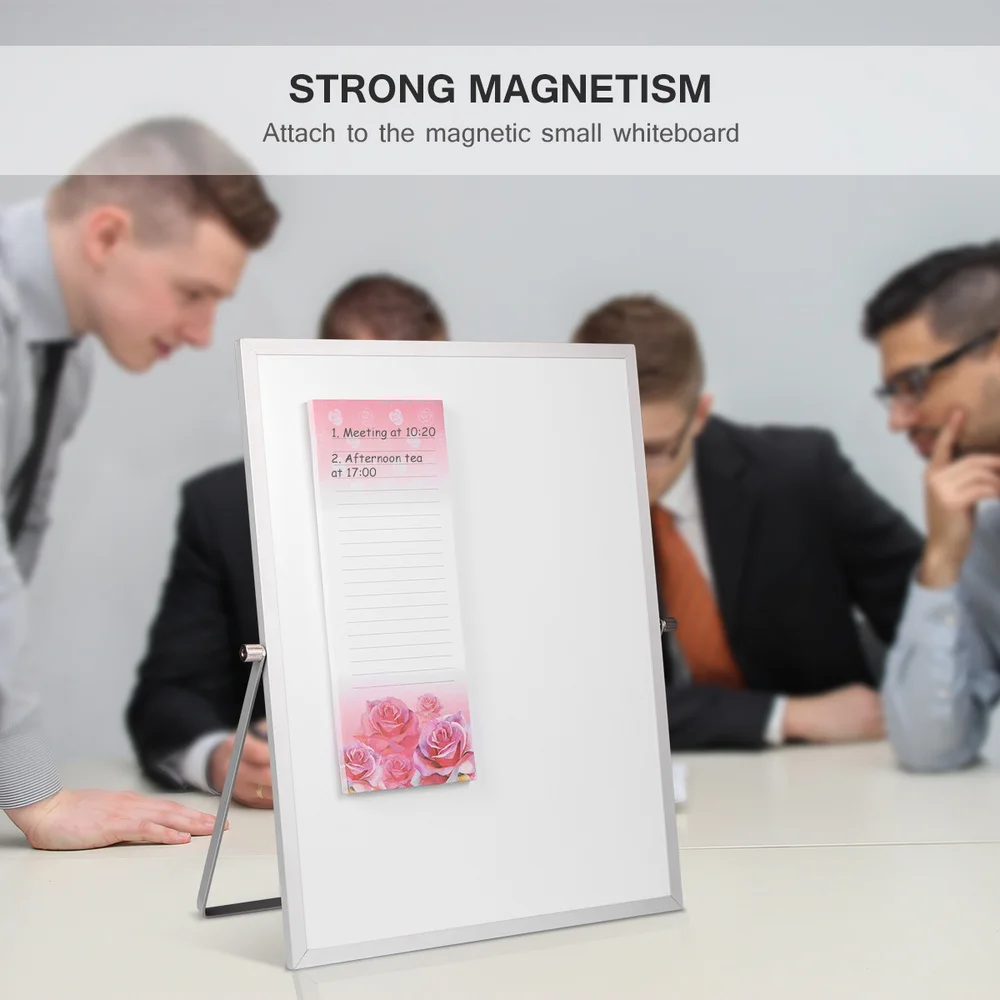 

STOBOK 6PCS Magnetic Self-stick Notepads Refrigerator Reminders Memo Pad for Grocery Shooping