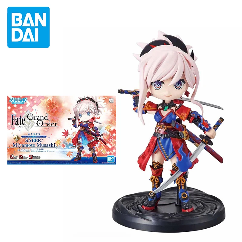 

Bandai Сборная модель Petitrits Fate/большой заказ Saber/Miyamoto Musashi экшн-фигурка аниме модель Кукла декоративная игрушка подарок