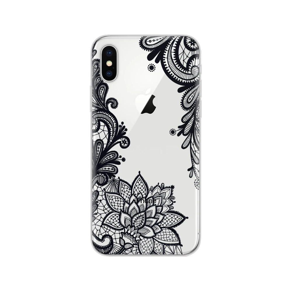 Чехол для Телефона iphone X XS XR мягкий силиконовый чехол Xs Max Etui бампер задняя крышка