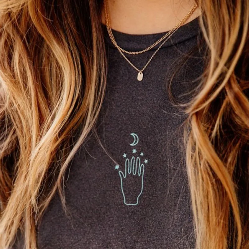 Богемный Вдохновленный Классический Группа Футболка graphic tee для женщин