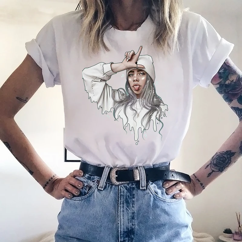 Новинка Billie Eilish белая футболка Черная Мужская футболка Titanfall BE Logo Print Модальные Мягкие Летние топы с коротким рукавом Homme