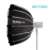 nanguang sb fz60 60cm softbox for nanlite 60 light umbrella photography light soft box bowen mount round sb fz60
