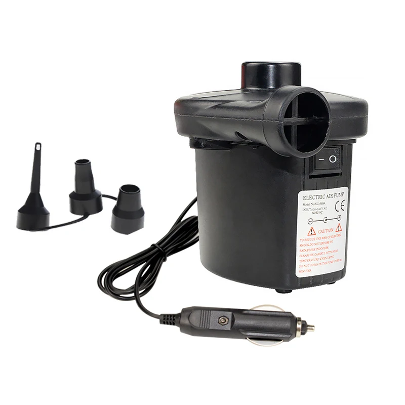 12V автомобильный Электрический насос электрический воздушный надувной с 3