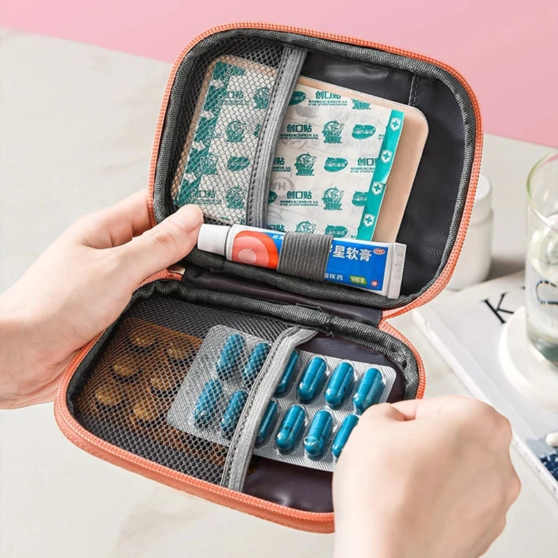 

Женская дорожная сумка для хранения лекарств, аптечка первой помощи, комплект первой помощи для охоты, небольшая медицинская сумка-Органай...