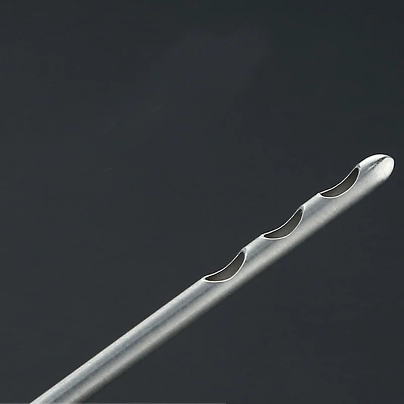 

Three Hole fat harvesting cannula for stem cells,liposuction cannula fat transfer needle aspirator for beauty use