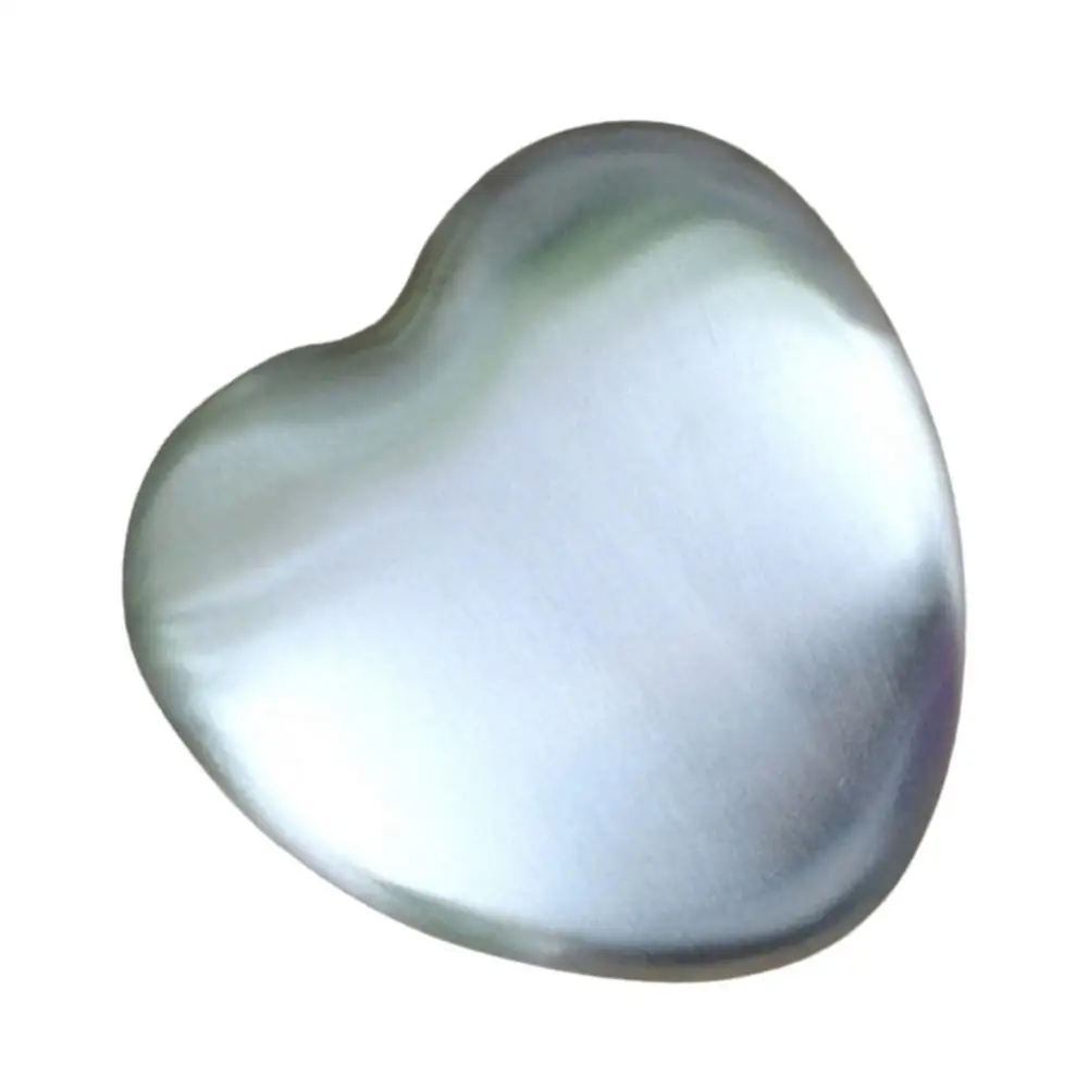 Metal Soap Stainless Steel Soap Bar Heart Shaped Odor Absorber Remover For Onion Fish Garlic Smell And Other Strong Scents F