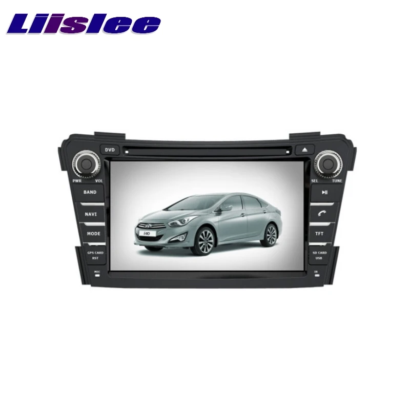 Автомагнитола LiisLee для Hyundai I40 2011 ~ 2019 мультимедийный ТВ DVD GPS аудио Hi Fi радио