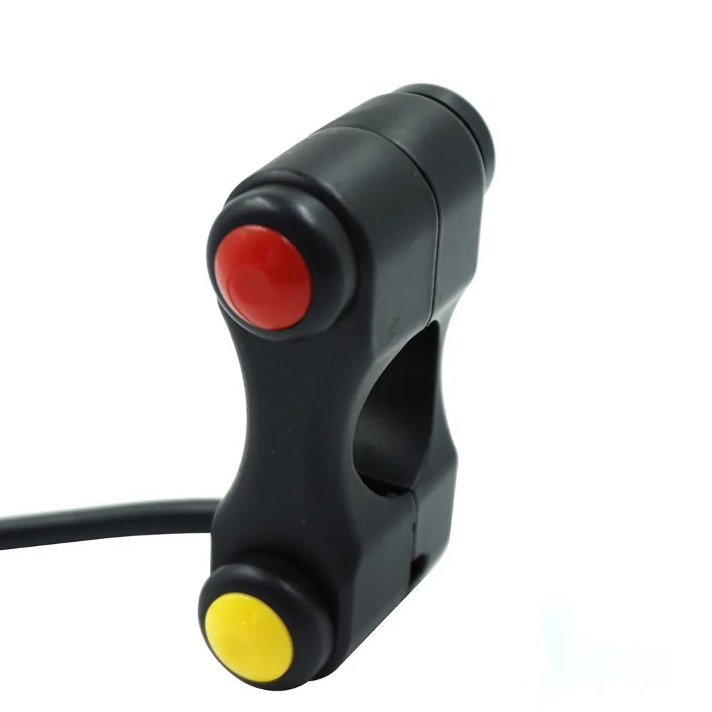 12V Алюминий мотоцикл 7/8 &quot22 мм руль фар Настенные переключатели опасности