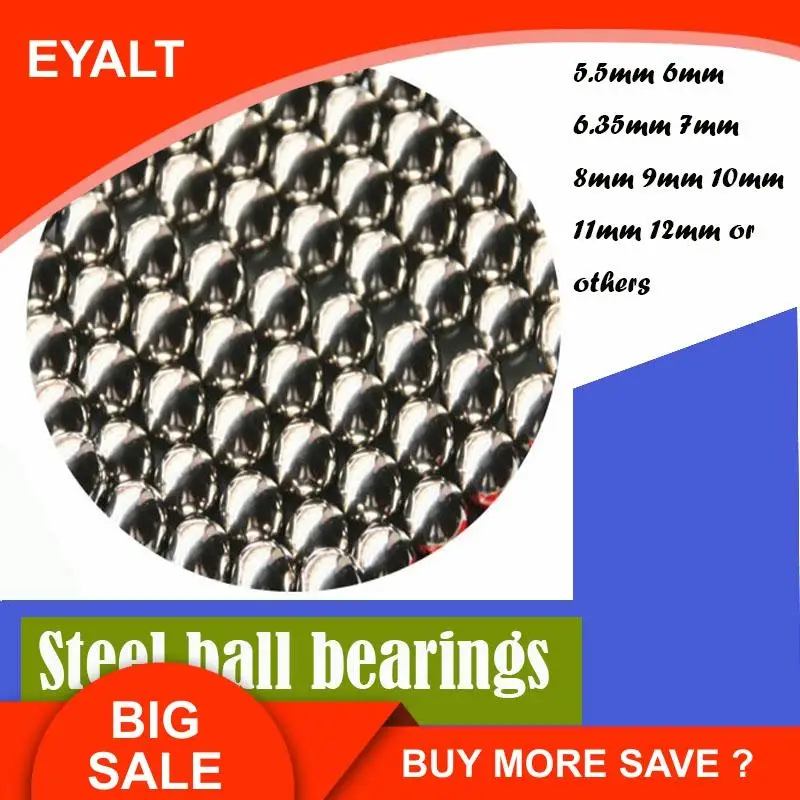 Шариковый подшипник из нержавеющей стали 304 7 мм 8 9 10 11 12 детали для велосипедов