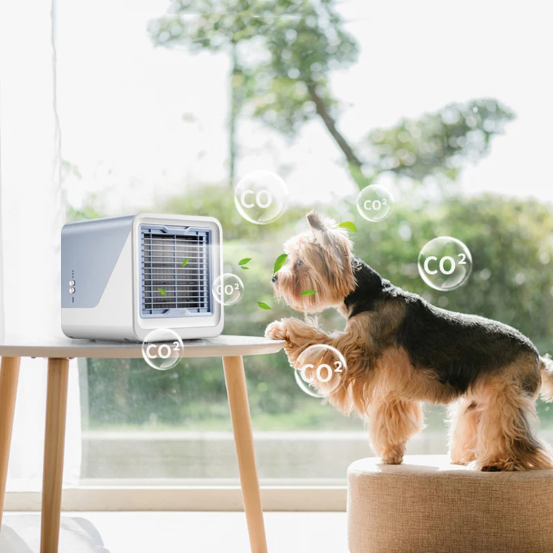 

USB Water-cooled Air Conditioner Can Be Used Outdoors Small Air Cooler Fan RT88
