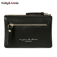comfortable fashion small wallet for women soft pu leather zipper coin pocket purses female wallets popular mini purses carteira