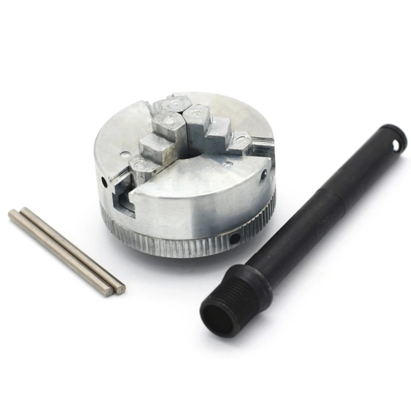 2 inch 50Mm Self Centering Lathe Chuck Three Jaw Clamping for Mini with Two Lock Rods M12Mm Threaded |