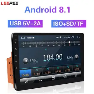 car multimedia mp5 player 2 din 10 touch screen android 8 1 car radio auto parts wifi bluetooth mp5 retractable gps autoradio free global shipping
