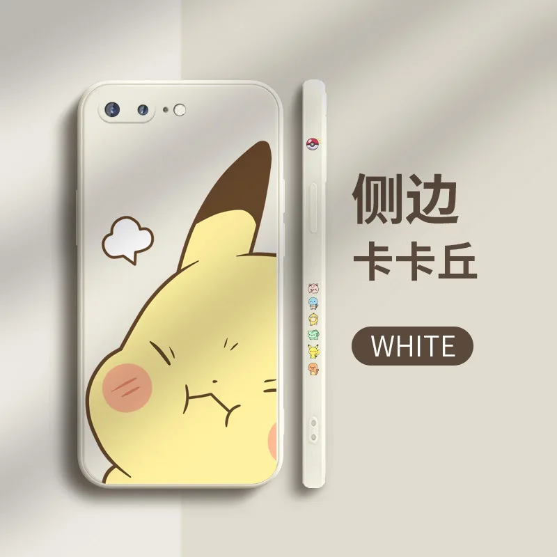

2021 NEW Pikachu Phone Case for IPhone 7 / 8 / 8 Plus / X / XS / XR / XS Max / 11 / 12 Pro Cartoon Phone Covers Soft Gifts