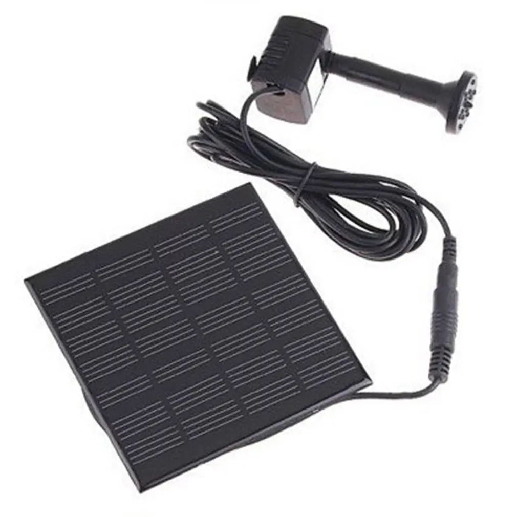

Beautiful Practical Solar Mini Brushless DC Fountain Pump Set Square Solar Panel DC Fountain Pump Set