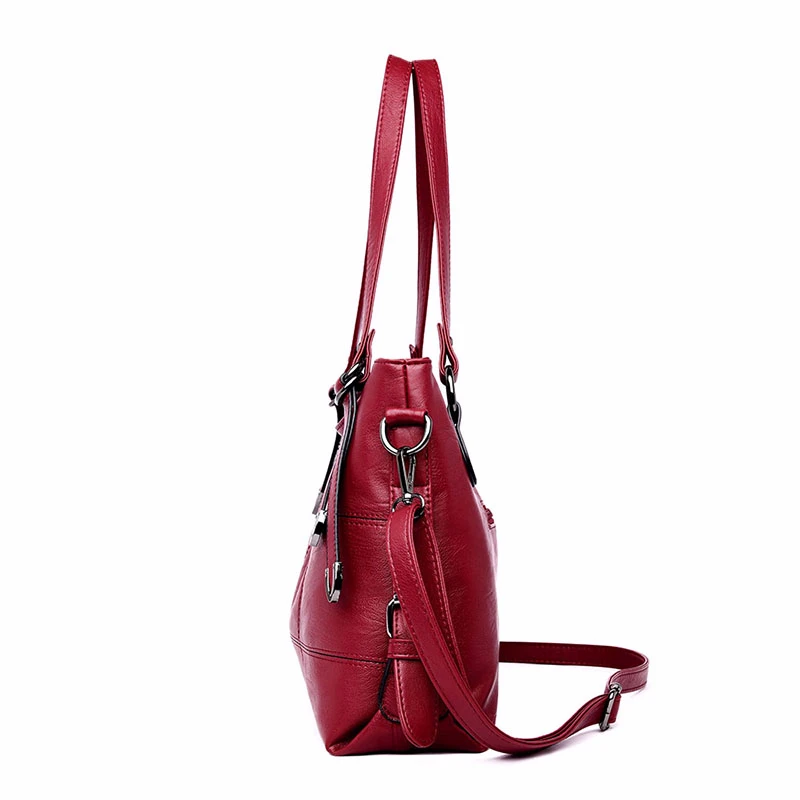 Роскошные женские сумки дизайнерские 2019 женская мягкая кожаная сумка на плечо