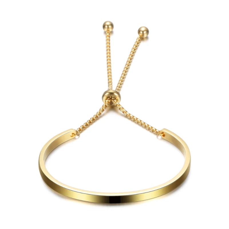 Браслет из нержавеющей стали браслеты для женщин регулируемые стали|Браслеты| |