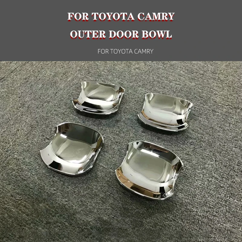 

4 шт., декоративная рамка для дверной ручки Toyota Camry 2018 2019