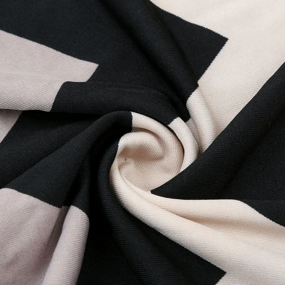 

Womens Wave Striped Long Boho Dress Lady Beach Summer Sundrss Maxi Dress Plus Size Vestido Sexy De Las Senoras