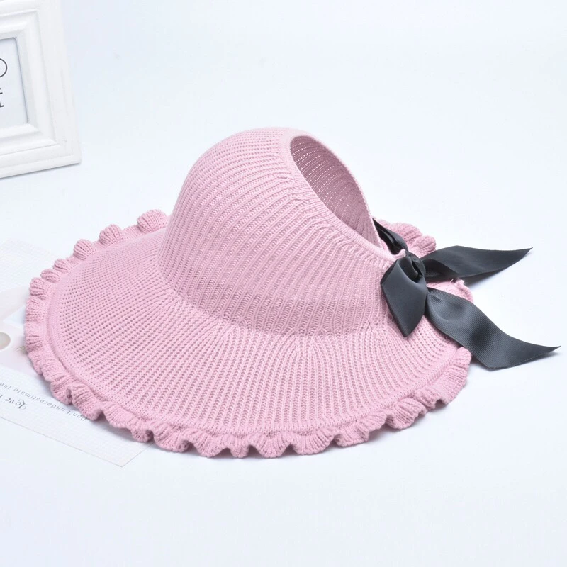 Женская летняя Складная Солнцезащитная шляпа с широкими полями | Спорт и