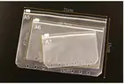 3 размера прозрачный ПВХ карты памяти сумка мешок с застежкой-молнией для путешественника Тетрадь дневник планировщик объекты файловых систем