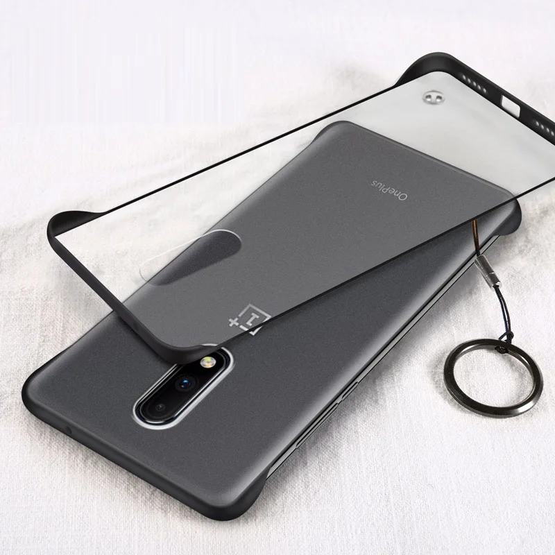 SemgCeKen Бескаркасный бампер с кольцом Прозрачный чехол для oneplus 6 6t 7 pro 7pro oneplus 7 one plus ультра тонкий матовый чехол для телефона