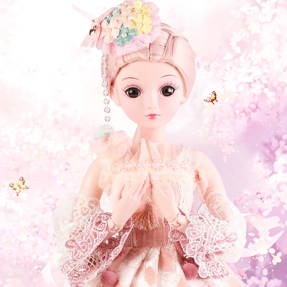 1/3 BJD кукла 23 3 'ླྀ см Шаровые опоры куклы 19 мяч шарнирная с Полный комплект