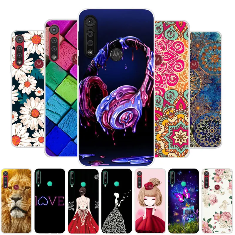 Чехол для Moto One Macro чехол телефона мягкий силиконовый из ТПУ Motorola G8 Play чехлы G8Play