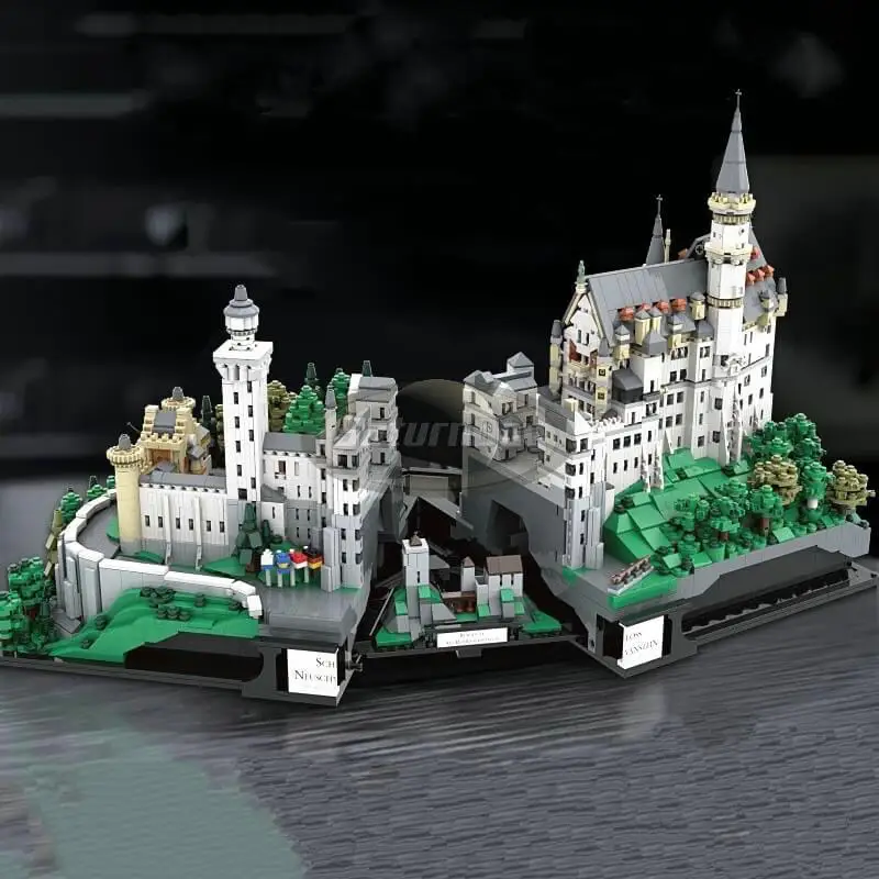 

Building Blocks Models New Swan Stone Castle 05002 Bricks Technical Set Creative Cities Series Toys Gifts For Children