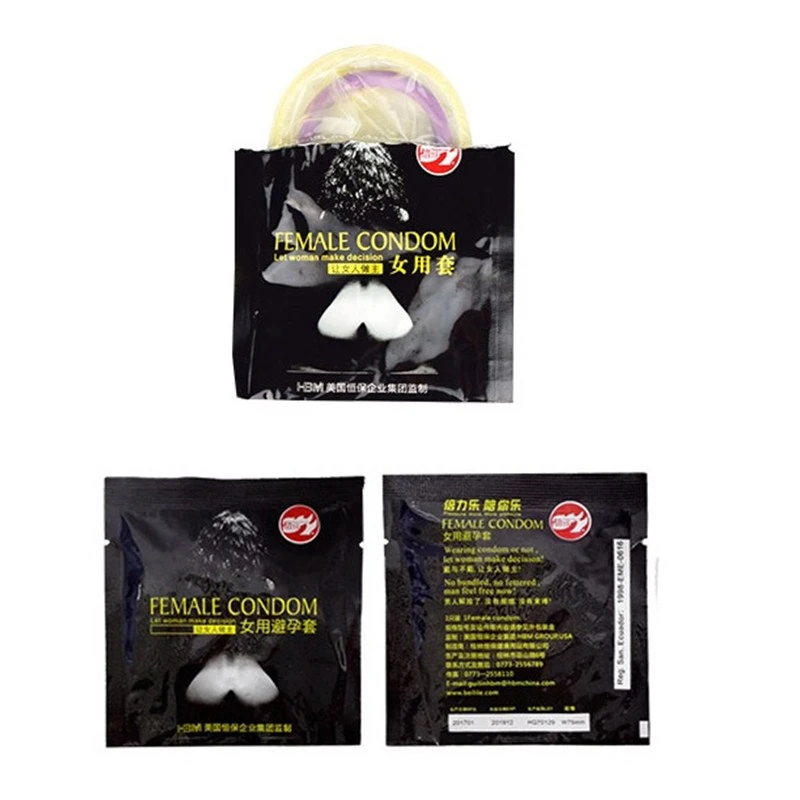 2 шт. упак. женские презервативы из натурального латекса безопасные для