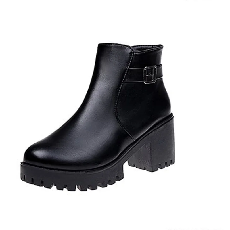 Bootee/ г. Женские мартинсы с круглым носком; Брендовая женская обувь; резиновые сапоги; женские ботинки на шнуровке, не сужающемся книзу массивном каблуке, на низком каблуке